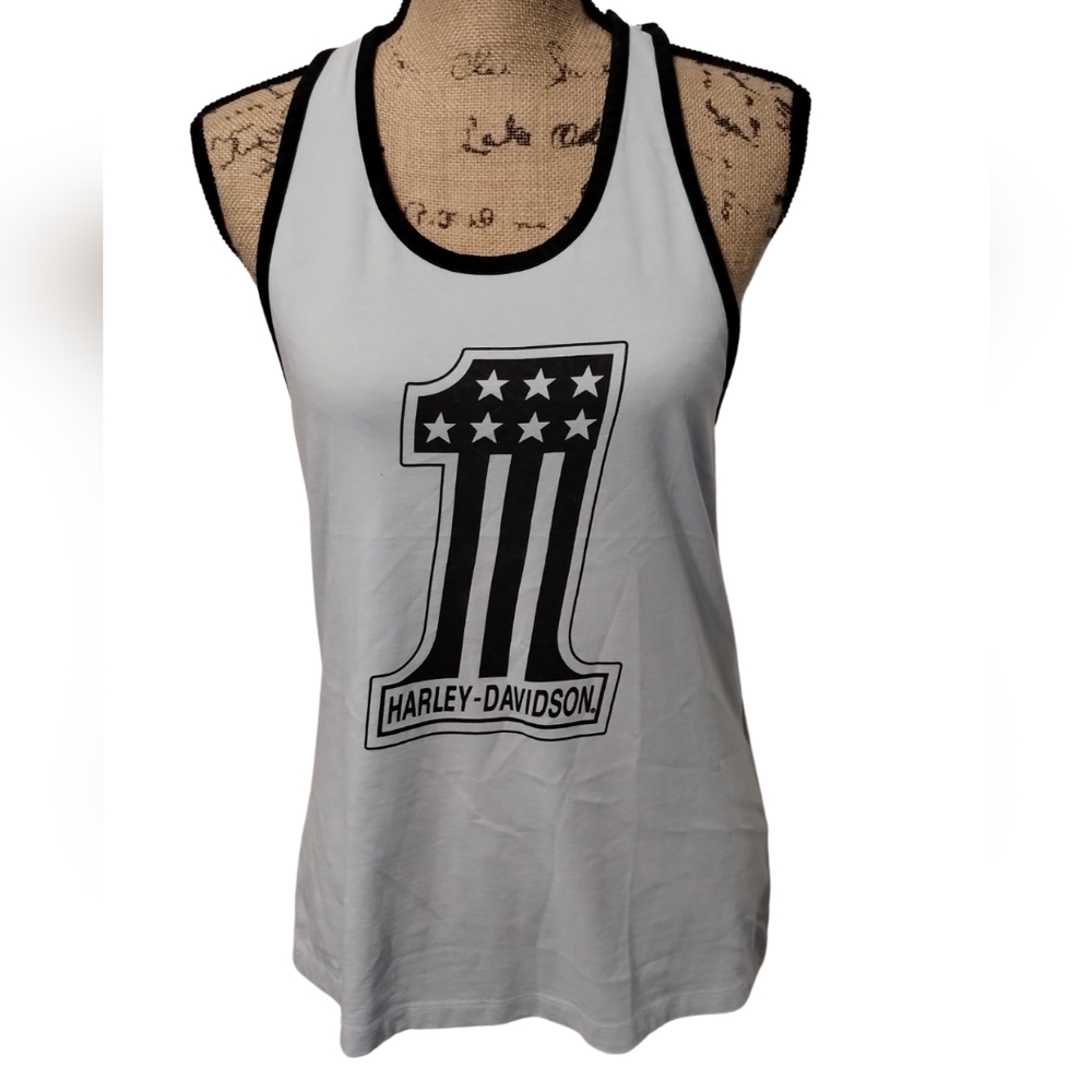 Harley Davidson Twisted Razor Back Tank Size S Brand New With Tags